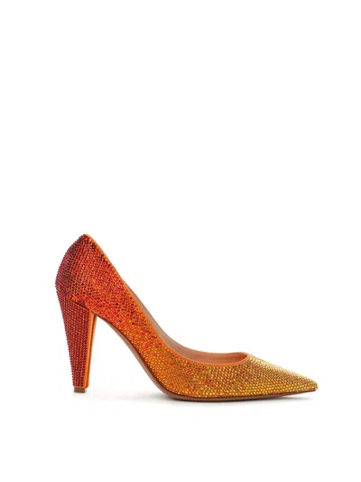 Alexandre Vauthier Catherine Pump With Allover Crystals