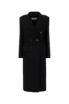 Alexandre Vauthier Tailored Double-breasted Wool Blend Coat In Black