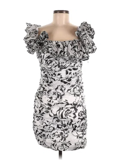 Pre-owned Alexandre Vauthier Cocktail Dress In White