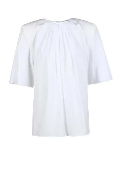 Alexandre Vauthier Cotton Blouse - White