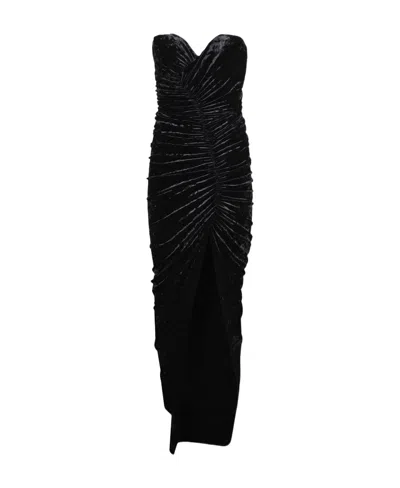 ALEXANDRE VAUTHIER ALEXANDRE VAUTHIER RUCHED STRAPLESS DRESS