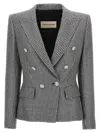 ALEXANDRE VAUTHIER ALEXANDRE VAUTHIER DOUBLE-BREASTED HOUNDSTOOTH BLAZER