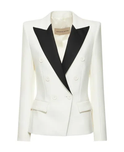 Alexandre Vauthier Double-breasted Blazer In White