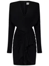 Alexandre Vauthier Midi Dress With Gathering