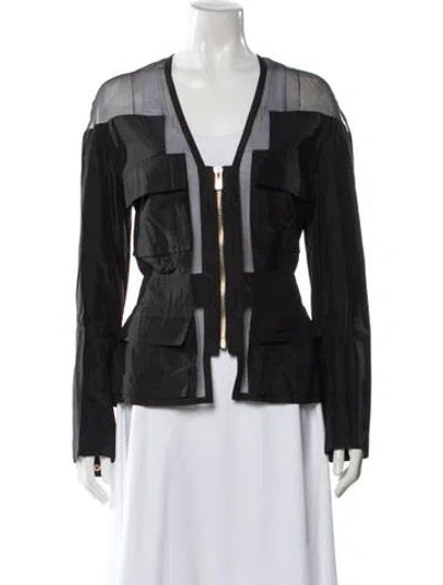 Pre-owned Alexandre Vauthier Evening Jacket In Black