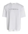 Alexandre Vauthier Logo Printed Crewneck T-shirt In White