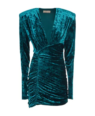 ALEXANDRE VAUTHIER LONG-SLEEVED MINI DRESS