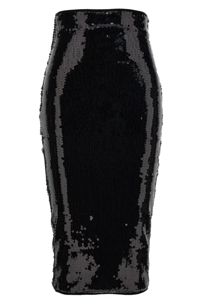 ALEXANDRE VAUTHIER ALEXANDRE VAUTHIER MESH MIDI SKIRT