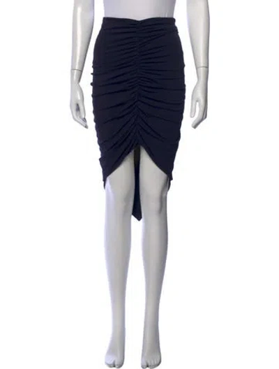 Pre-owned Alexandre Vauthier Midi Length Skirt W/ Tags In Blue