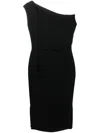 Alexandre Vauthier One-shoulder Mini Dress Side Slit