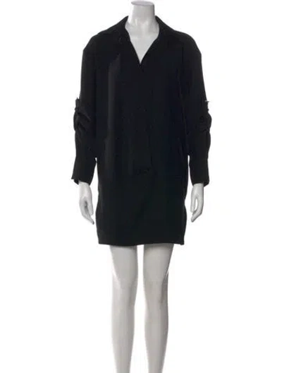 Pre-owned Alexandre Vauthier Mini Dress In Black