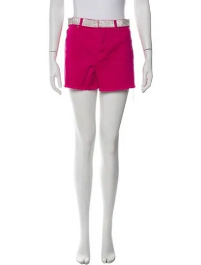 Pre-owned Alexandre Vauthier Mini Shorts In Pink