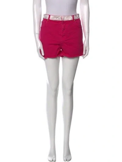 Pre-owned Alexandre Vauthier Mini Shorts In Pink