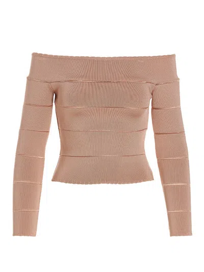 ALEXANDRE VAUTHIER OFF-SHOULDER TOP