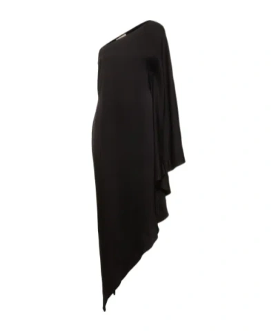 Alexandre Vauthier One-shoulder Pendant Dress In Black