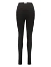 Alexandre Vauthier Panelled Leggings In Black