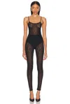 Alexandre Vauthier Panther Lace Catsuit