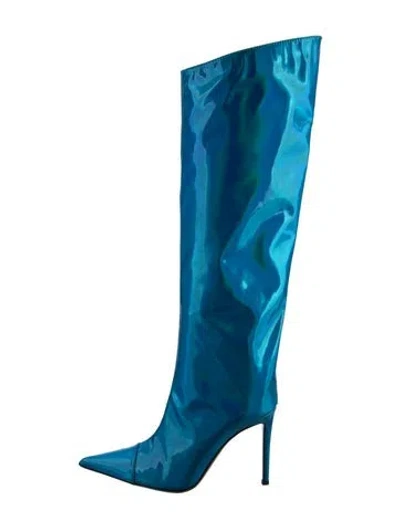 Pre-owned Alexandre Vauthier Patent Leather Boots