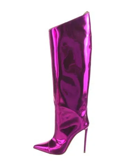 Pre-owned Alexandre Vauthier Patent Leather Boots
