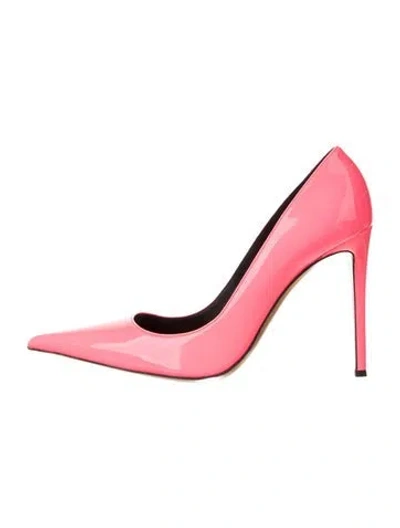 Pre-owned Alexandre Vauthier Patent Leather Pumps In Pink