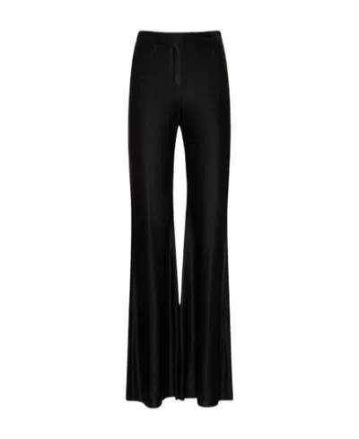 Alexandre Vauthier Plain Jersey Casual Pants In Black