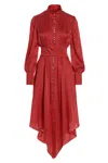 Alexandre Vauthier Red Pol Pol Idress In Red