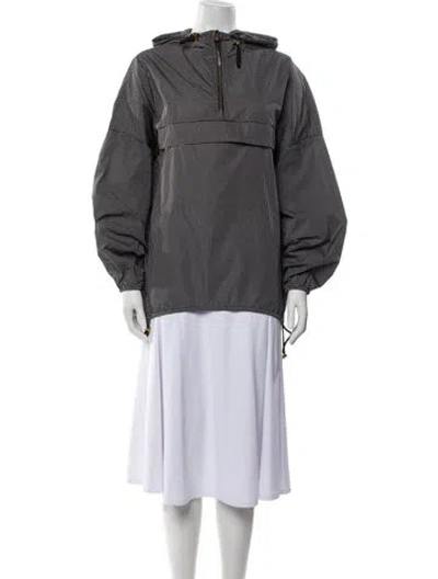 Pre-owned Alexandre Vauthier Polka Dot Print Jacket W/ Tags In Black