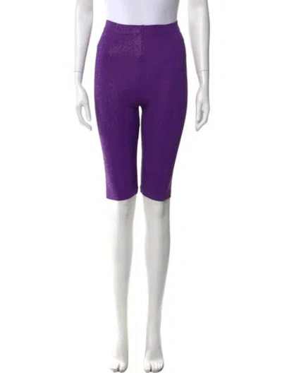 Pre-owned Alexandre Vauthier Printed Skinny Leg Pants W/ Tags In Purple