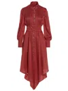Alexandre Vauthier Red Pol Pol Idress In Red