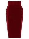 Alexandre Vauthier Skirts In Red