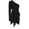 ALEXANDRE VAUTHIER ALEXANDRE VAUTHIER RUCHED DETAIL ONE SHOULDER MINI DRESS