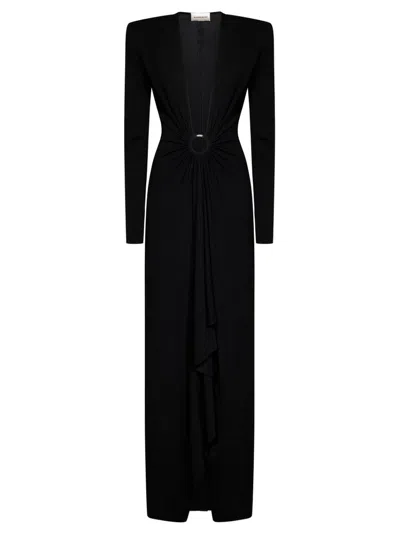 Alexandre Vauthier Long Black Dress