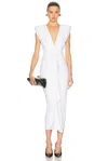 Alexandre Vauthier Ruched Midi Dress
