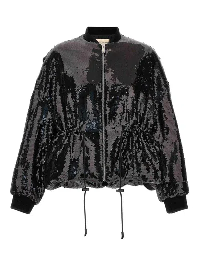ALEXANDRE VAUTHIER SEQUIN BOMBER JACKET