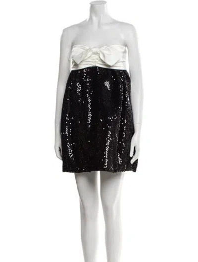 Pre-owned Alexandre Vauthier Sequin Mini Dress W/ Tags