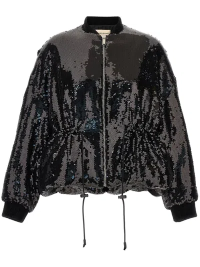 ALEXANDRE VAUTHIER SEQUINNED BOMBER JACKET