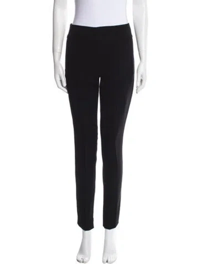 Pre-owned Alexandre Vauthier Skinny Leg Pants In Black