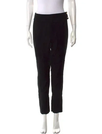 Pre-owned Alexandre Vauthier Skinny Leg Pants In Black