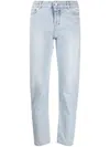 Alexandre Vauthier Slim-fit Straight Jeans In Blau