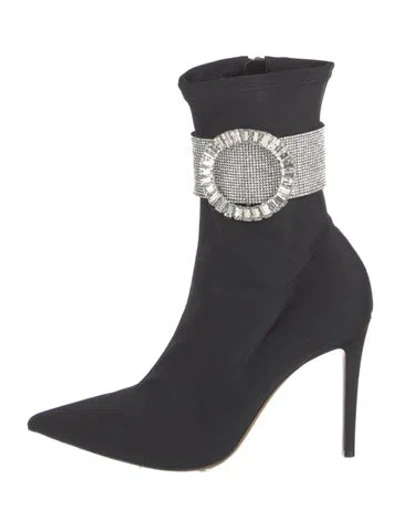 Pre-owned Alexandre Vauthier Sock Boots In Black