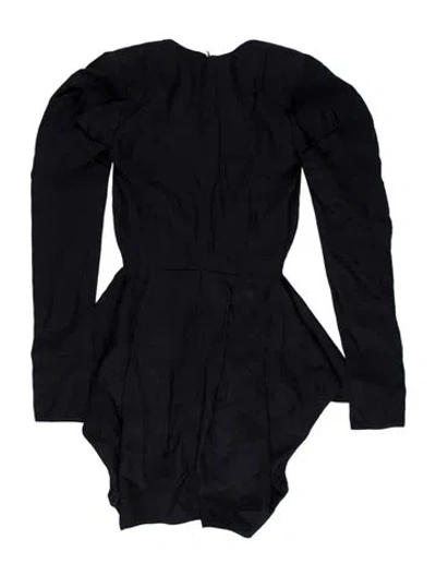 Pre-owned Alexandre Vauthier Strapless Mini Dress In Blue