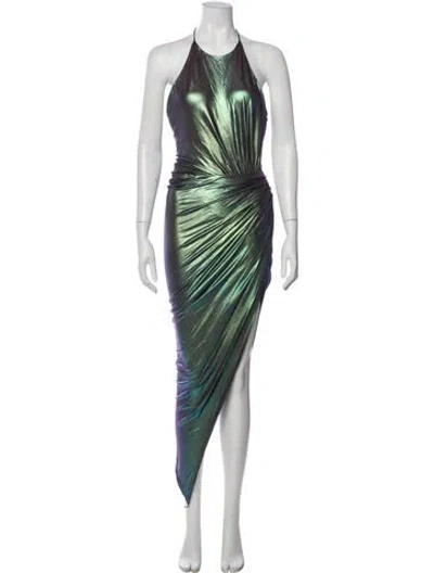 Pre-owned Alexandre Vauthier Striped Long Dress