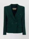 ALEXANDRE VAUTHIER STRUCTURED WOOL BLAZER WITH PADDED SHOULDERS