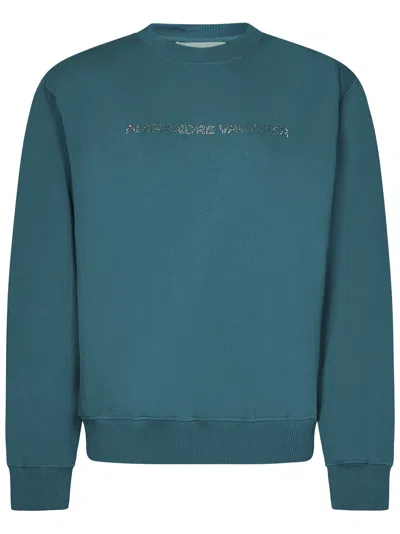 Alexandre Vauthier Sweatshirt In Blue