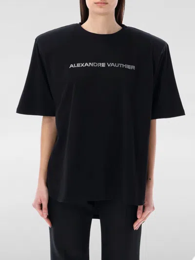 Alexandre Vauthier T-shirt  Woman Colour Black In 黑色
