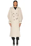 Alexandre Vauthier Taffeta Trench Coat