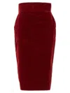 Alexandre Vauthier Skirts In Red
