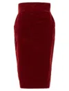 Alexandre Vauthier Skirts In Red