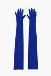 Alexandre Vauthier Viscose Color Block Opera Gloves