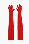 Alexandre Vauthier Viscose Color Block Opera Gloves